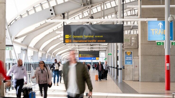 Terminal at Brisbane Airport (© Jen Dainer)