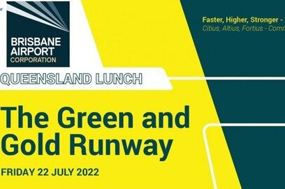 Brisbane Airport is Launching the Green & Gold Runway 