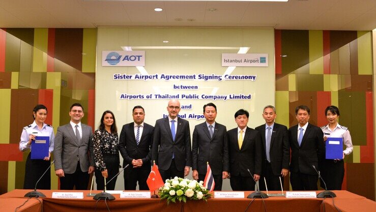 AOT, Airports of Thailand, Istabul Airport, airport development, cooperation