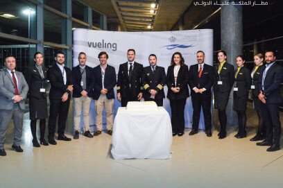 QAIA, flights, connectivity, Jordan, Queen Alia International Airport, Vueling Airlines