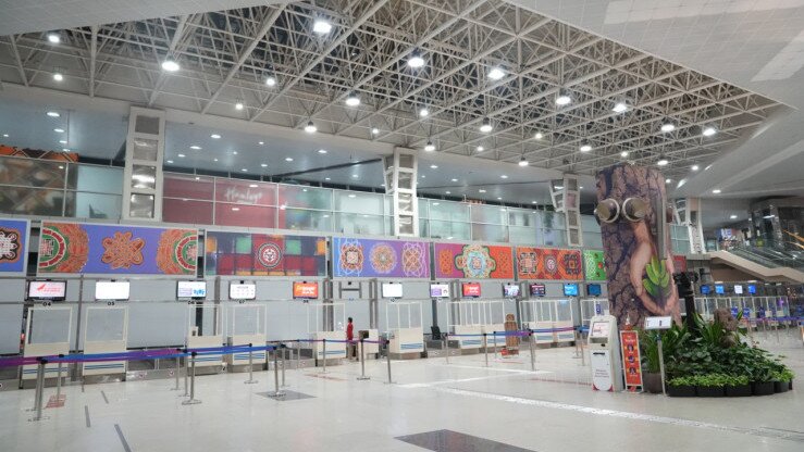 MIA, Mangaluru International Airport, Led Lights, Green airport