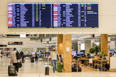 BNE, Brisbane Airport, Queensland, traffic