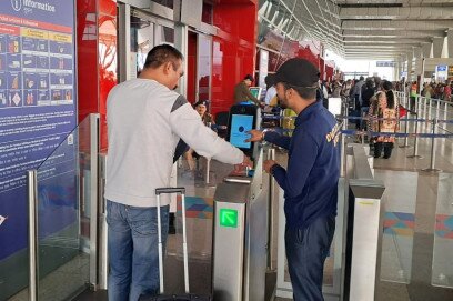 Delhi Airport,Terminal 2, GMR Airports, Indian airport, DigiYatra , dial, digital airport, digitalisation, contactless service, digital service at airport