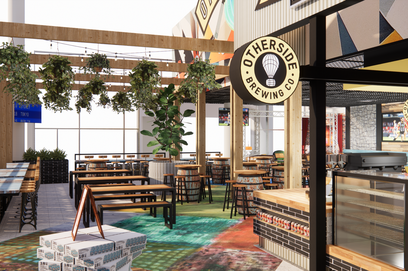 Perth airport, brewlounge, brewing partners, lounge, customer experience, otherside brewlounge