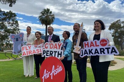 Perth Airport, AirAsia