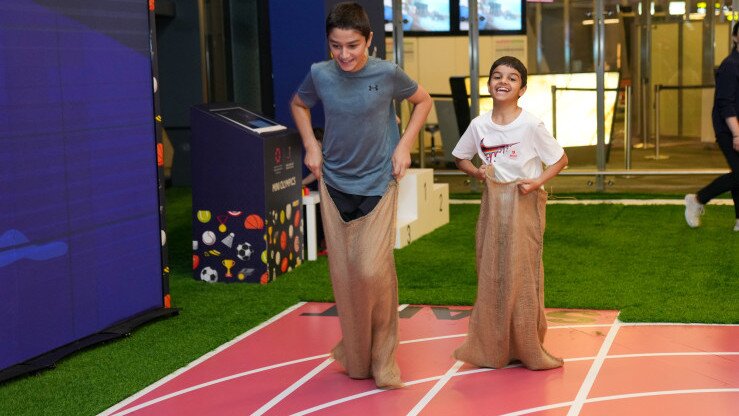 Hamad International Airport, Qatar National Sports Day, Passengers Experience 