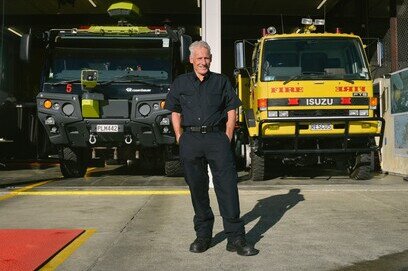 Nelson Airport, Airport firefighter